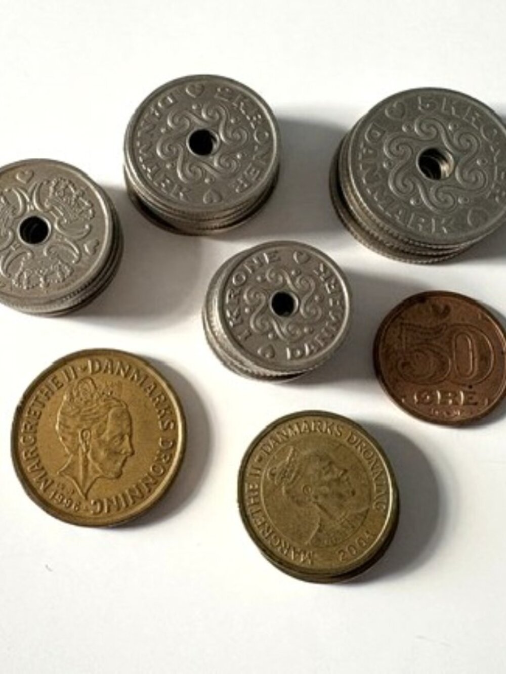 Foreign Currency (Coins from Denmark, Poland, Euros) - Old and New - Picture 2 of 9